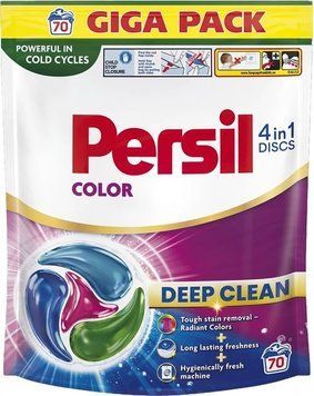 Диски для прання Persil Color 4in1 Discs Deep Clean 70 циклів прання (9000101846300) В00348769 фото