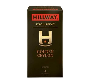 Чай чорний Hillway Exclusive Golden Ceylon 25 х 2 г (8886300990560) 000062756 фото