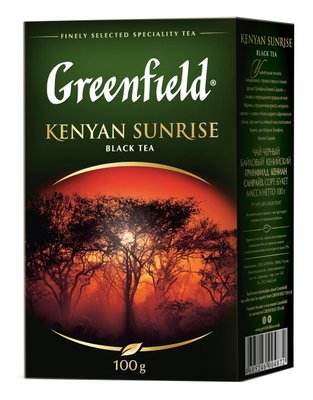 Чай Greenfield Kenyan Sunrise Чорний листовий 100 г (4823096801223) 000029618 фото