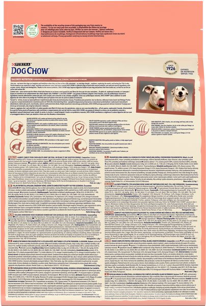 Сухой корм Dog Chow Sensitive для собак с чувствительным пищеварением с лососем 2.5 кг (7613034488268) 000074866 фото