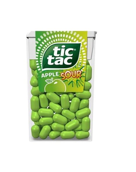 Драже Tic Tac Apple Sour 52 г (8000500428702) 000079818 фото