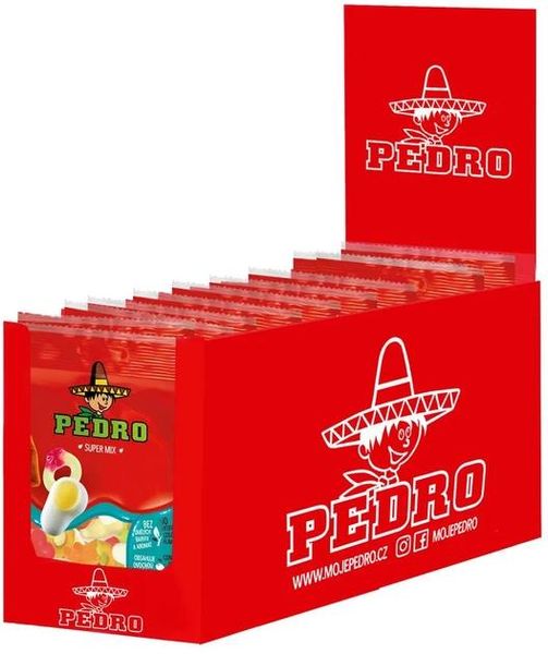 Жевательные конфеты Pedro Супер Микс 80 г (8594044243360) 000078695 фото