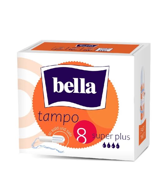 Гигиенические тампоны Bella Tampo Premium Comfort Super Plus 8шт. (5900516320317) В00190030 фото