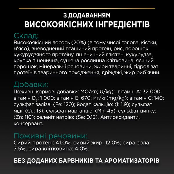 Сухой корм Pro Plan Sterilised Adult 1+ Renal Plus для кошек после стерилизации с лососем 14 кг (7613287887597) 000078503 фото