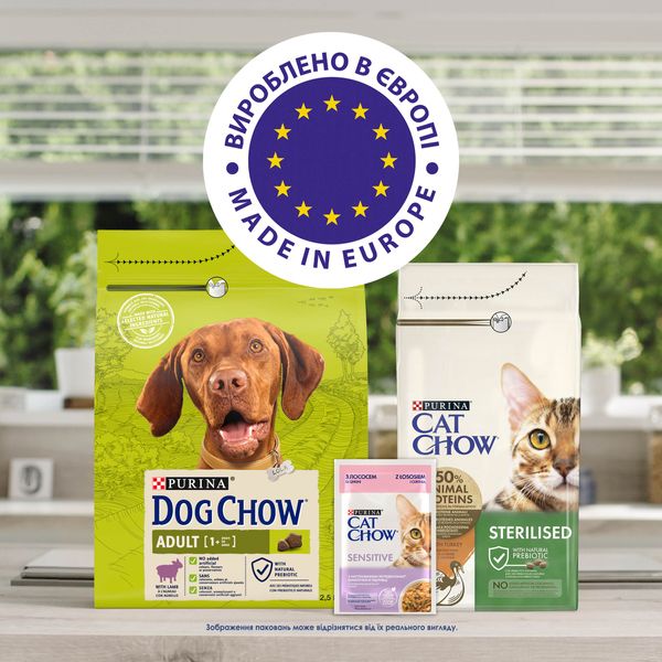 Сухой корм Dog Chow Sensitive для собак с чувствительным пищеварением с лососем 2.5 кг (7613034488268) 000074866 фото