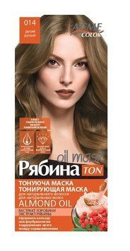 Тонирующая маска для волос Acme-Color Hair Care TON Oil Mask №014 Русый 30 мл (4820197009480) AD174 фото