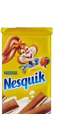 Шоколад Nesquik з молочною начинкою 100 г (8445290530707) 000076403 фото