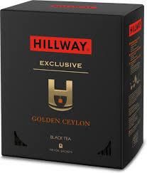 Чай Golden Ceylon Hillway Чорний пакетований 100 х 2 г (8886300990584) 000062933 фото