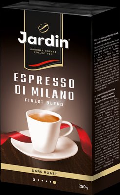 Кофе молотый Jardin Espresso Di Milano 250 г (4823096803494) 000020985 фото