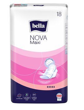 Гигиенические прокладки Bella Nova Maxi 18 штук (5900516301996) В00304300 фото