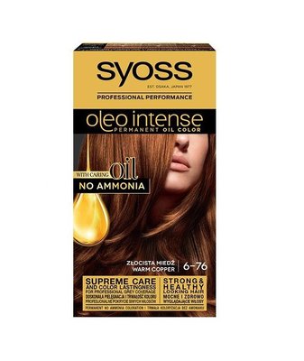 Фарба для волосся SYOSS Oleo Intense 6-76 Золота мідь (9000100814553) В00003039 фото