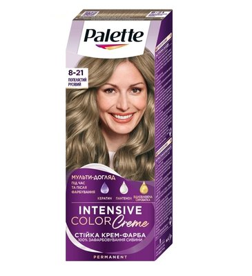Фарба для волосся Palette Інтенсивний колір 8-21 Попелястий русявий 115 мл (9000101677607) В00292095 фото