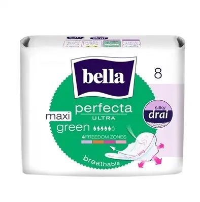 Гигиенические прокладки Bella Perfecta Ultra Maxi Green 8 шт (5900516306076) В00189473 фото
