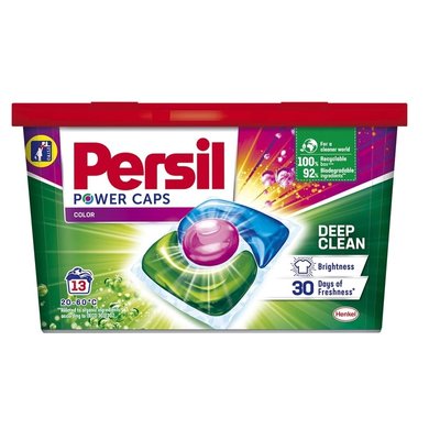 Капсули для прання Persil Power Caps Колір 13 шт (9000101537499) В00293287 фото