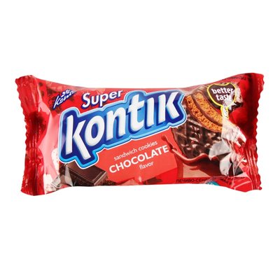 Печиво Konti Супер-Контік шоколадний смак 45 г (4823088608502) 000076344 фото
