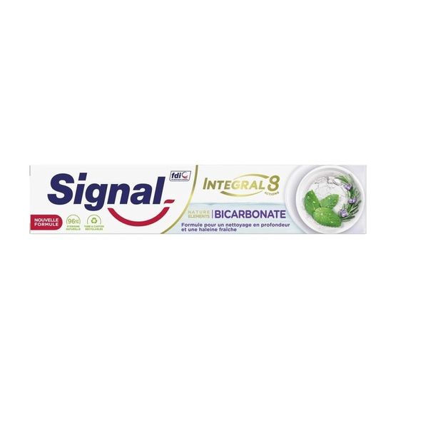 Зубна паста Signal Integral 8 Nature Elements Чистота та свіжість 75 мл (8710604781879) В00295968 фото