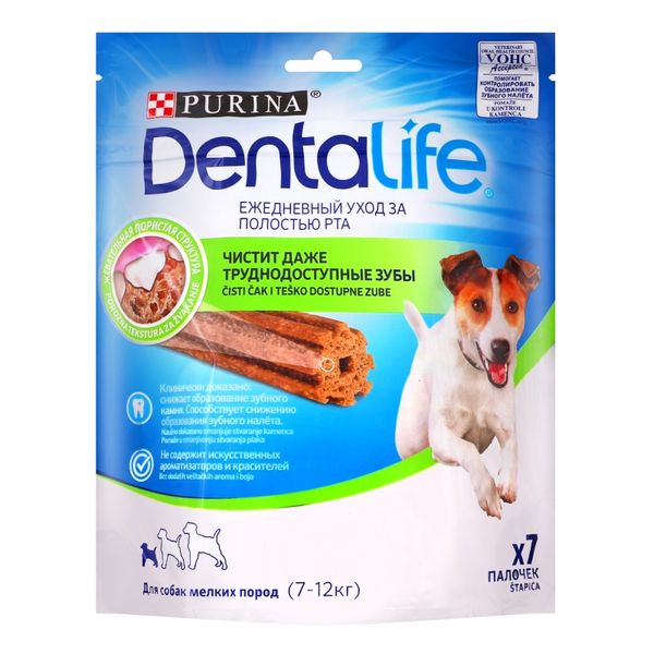 Ласощі Purina DentaLife для собак малих порід 115 г. (7613036454087) 000070414 фото