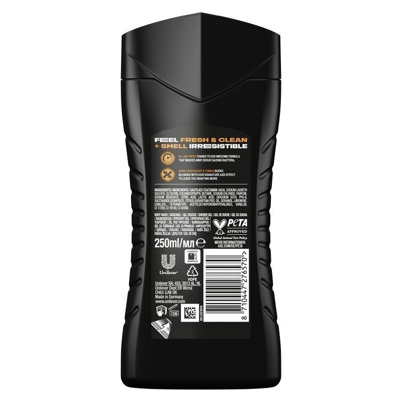 Гель для душу AXE Dark Temptation 250 мл (8710447276570) В00348614_U фото