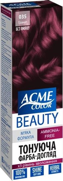 Гель-краска Acme Color Beauty №035 Гранат 69 г (4820000300209) В00147379 фото