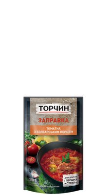 Заправка Торчин томатна з болгарським перцем 220г (4820001316421) 000077685 фото