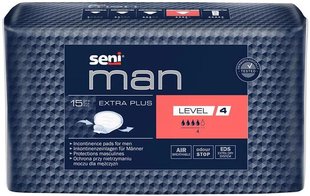 Прокладки урологічні Seni Man Extra Plus Level 4 15 шт (5900516801687) В00309471 фото