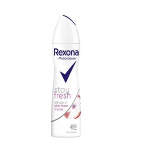 Антиперспірант-аерозоль Rexona Свіжість білих квітів і лічі 150 мл (8717163680568) В00307674 фото