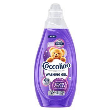 Гель для прання Coccolino для білого, короткі цікли, 37 прань 1.48 л (8720181920271) В00358011_U фото