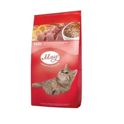 Сухий корм для котів Мяу! з індичкою та садовою травою 14 кг (4820215362610) 000035233 фото