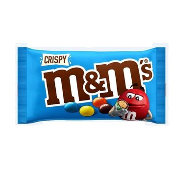 Драже M&M's з рисовими кульками в молочному шоколаді 36 г (5000159563673) 000079022 фото