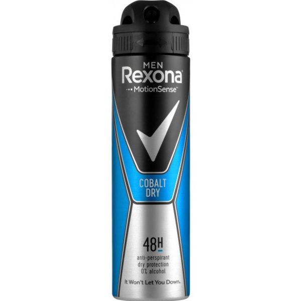 Антиперспирант-аэрозоль Rexona Men Кобальт 150 мл (4000388669000) В00311919 фото