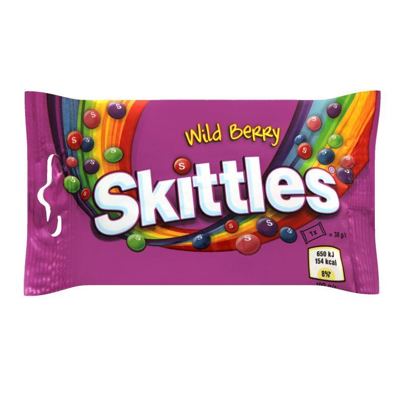 Драже Skittles Лесные Ягоды 38г (4009900460187) 000061861 фото
