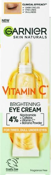 Крем для шкіри навколо очей Garnier Skin Naturals Vitamin C 15 мл (3600542514163) В00314004 фото