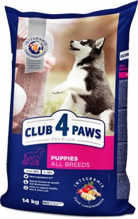 Сухий корм Club 4 Paws Premium для цуценят з високим вмістом курки 14кг.(4820083909696) 000028167 фото