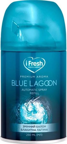 Зміний блок iFresh Premium aroma blue lagoon 250 мл (4820268100122) В00303200 фото