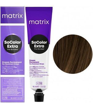Крем-фарба для волосся Matrix SoColor Extra Pre-Bonded 506N 90 мл. (3474637261498) В00341987 фото