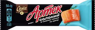 Вафли Світоч Артек соленые со вкусом лосося и укропа 56 г. (8445290683540) 000078290 фото