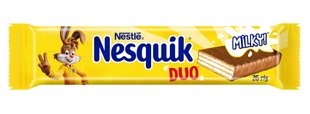 Вафлі Nesquik у молочному шоколаді 26 г (4823000915831) 000068870 фото