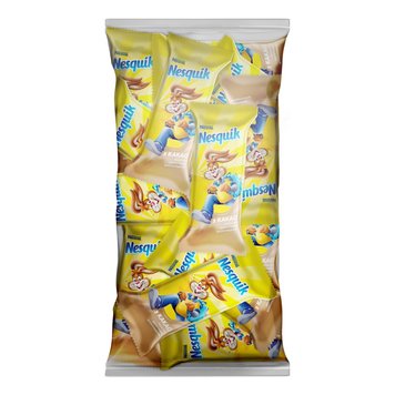 Цукерки Nesquik вафельні у молочному шоколаді з какао 400 г (8445291197268) 000078481 фото