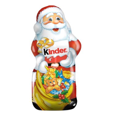 Шоколадна новорічна фігурка Kinder 110 г (4008400511825) 000028372 фото