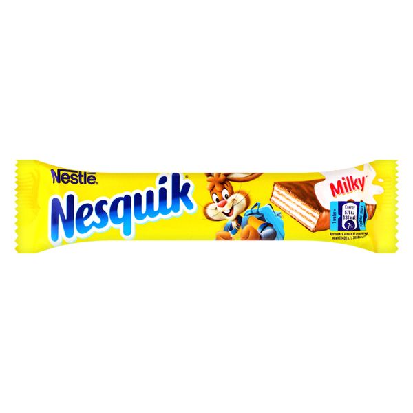 Вафлі Nesquik у молочному шоколаді 26 г (4823000915831) 000068870 фото