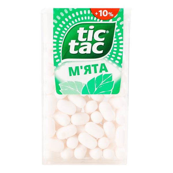 Драже Tic Tac М'ята (8000500166697) 000078564 фото