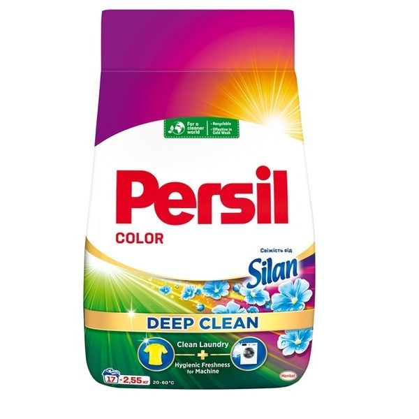 Стиральный порошок Persil автомат Color Свежесть от Силан 2.55 кг (9000101573008) В00300716 фото