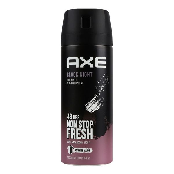 Дезодорант-аэрозоль мужской Axe Black Night 150 мл (8710908052040) В00309278 фото