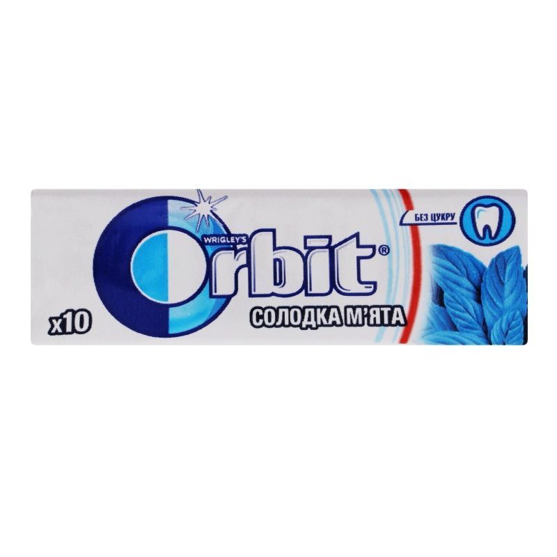 Жевательная резинка Orbit Сладкая Мята блок 30 шт (50173808) 000063020 фото