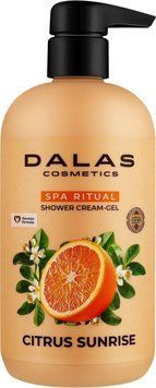 Крем-гель для душу Dalas SPA Ritual Citrus sunrise 550 мл. (4260637722874) В00356033 фото
