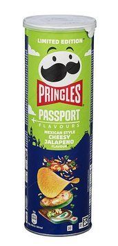 Чипси PRINGLES 165g Mexican Style Cheesy Jalapeno (19 шт/56 ящ)* 00-00003084 фото