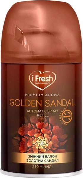 Сменный блок iFresh Premium aroma golden sandal 250 мл (4820268100160) В00303201 фото