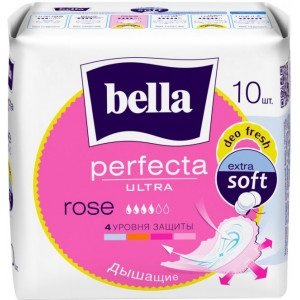 Гігієнічні прокладки Bella Perfecta Ultra Rose Deo Fresh 10 шт (5900516305291) В00293314 фото