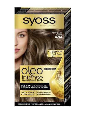 Фарба для волосся SYOSS Oleo Intense 6-54 Холодний Темно-Русявий 115 мл (9000101706246) В00301919 фото