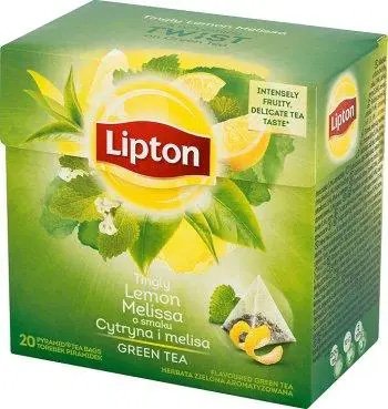 Чай Lipton Lemon Melissa Зелений пакетований 20 шт. 32 г (8718114888941) 000074344 фото